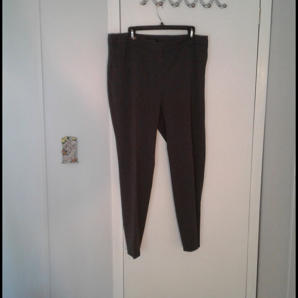 JONES NEW YORK SLACKS dark grey